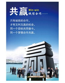 合作共赢海报