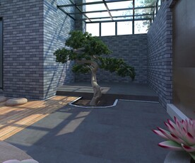 花园效果图