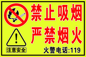 禁止吸烟  严禁烟火