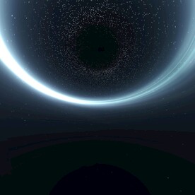 光芒 星空