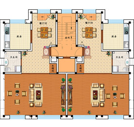 室内平面户型图