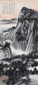 意境国画山水画