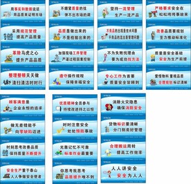 车间标语 工厂标语