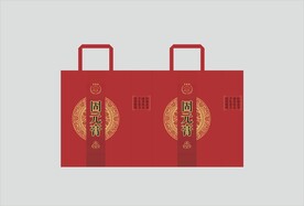 固元膏养生覆膜袋帆布袋
