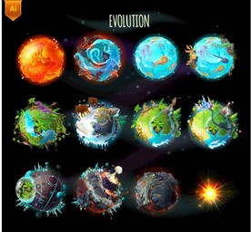 卡通游戏星球