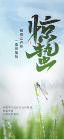 简约惊蛰节气
