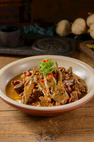 农家红烧土麻鸭