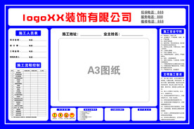 现场施工牌