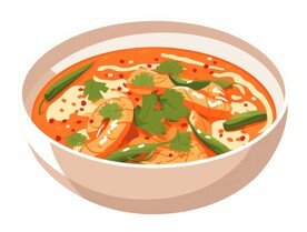 手绘美食