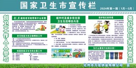 国家卫生城市宣传栏
