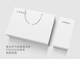 礼盒包装效果图样机