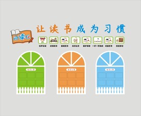阅读文化墙