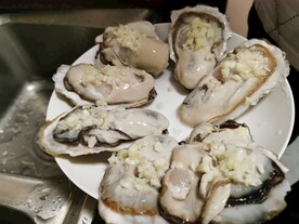 蒜蓉蒸生蚝