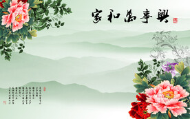           玄关背景墙