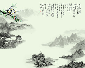        玄关背景墙  