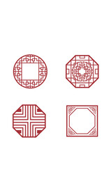 中式传统图案祥云图案