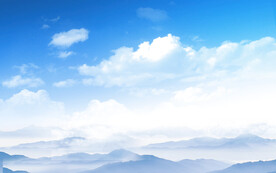 蓝色天空背景