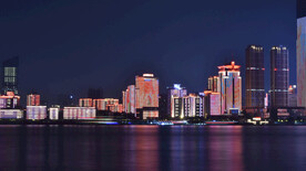 江滩夜景