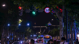 夏夜街道