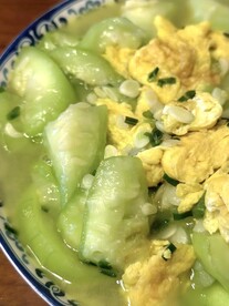 丝瓜鸡蛋汤