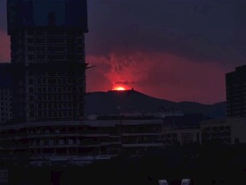 日落西山