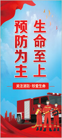 消防展板