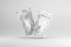 自封自立袋装包装样机 
