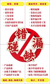 错漏碰缺
