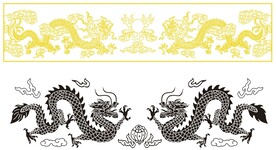 双龙戏珠