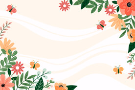 花背景