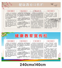 中医健康宣传栏