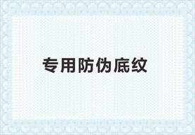 防伪底纹