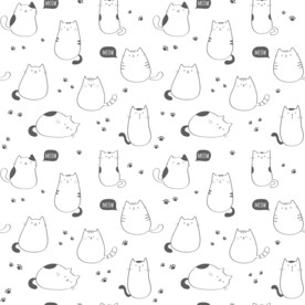 猫平铺背景