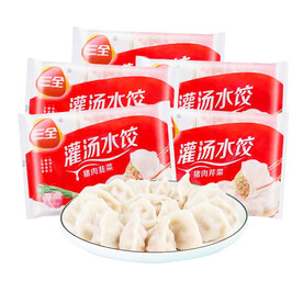 三全455g简装水饺