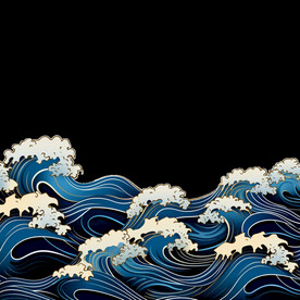 浪花素材