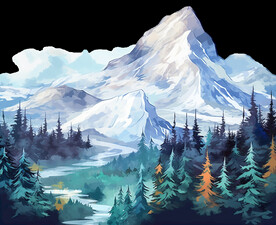 雪山