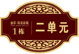 门牌楼栋牌