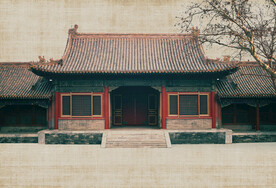 国风工笔国画分层素材 