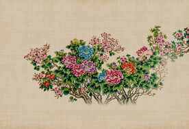 国风工笔国画分层素材 