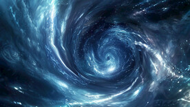 旋涡螺旋星空