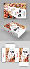 杂粮包装盒样机模版