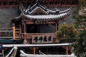龙窝楼雪景