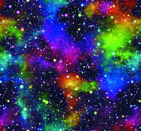 高清幻彩星空