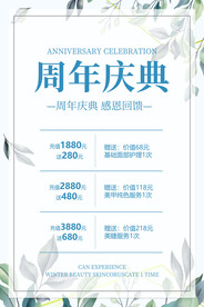 周年庆海报图片模板