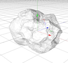 C4D模型 岩石 