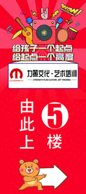导视指引展架