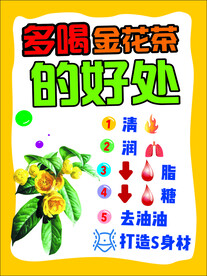 多喝金花茶的好处
