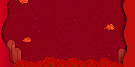 红色背景图
