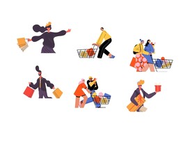 商业人物插画