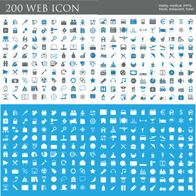WEB办公图标图片